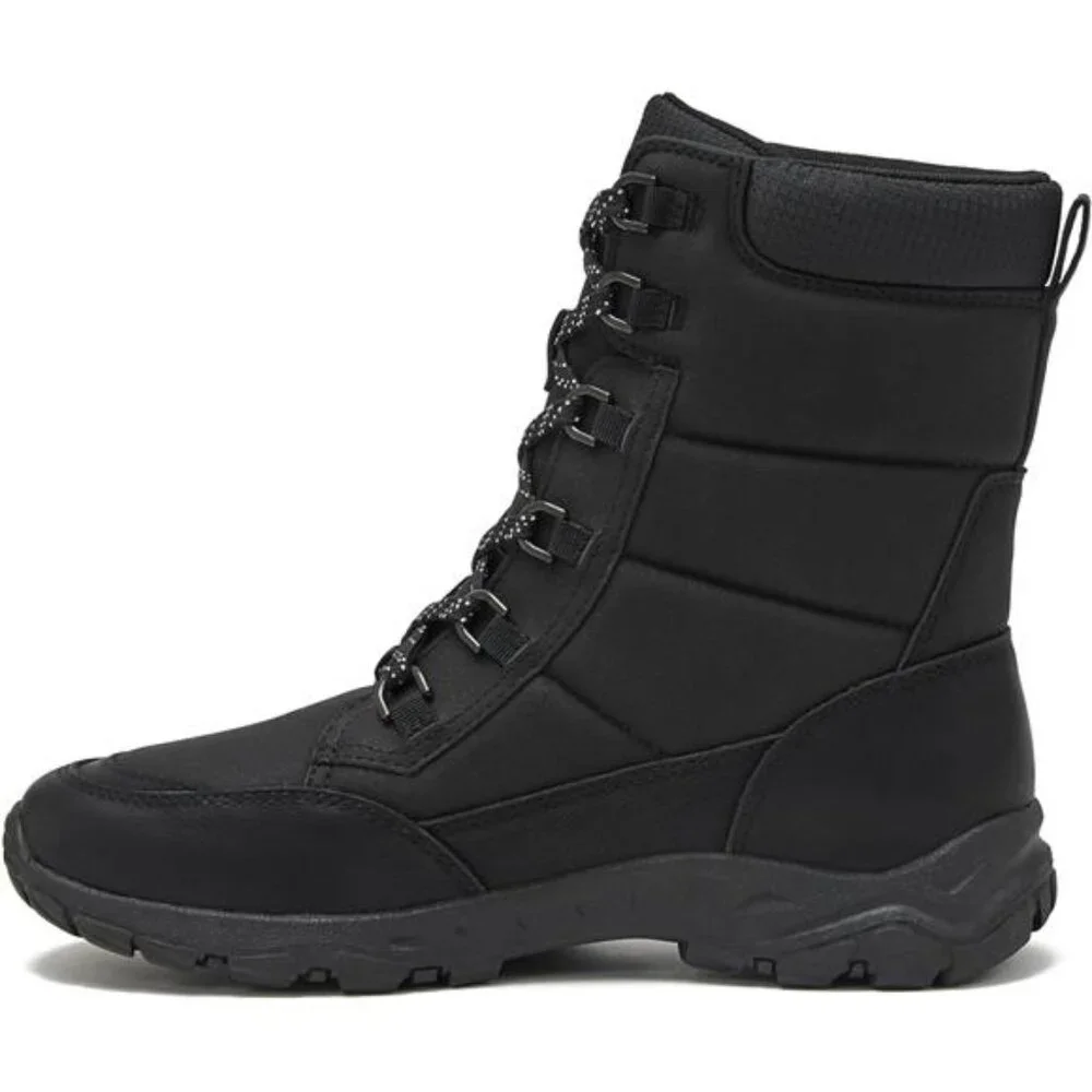 Men's Insulated Winter Boots Waterproof Snow Boots